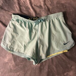 Nike Women's Aqua Athletic Shorts